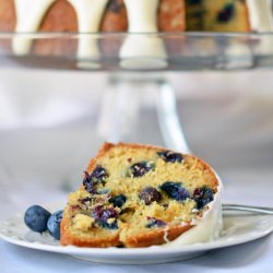 Buttermilk Blueberry Bundt Cake