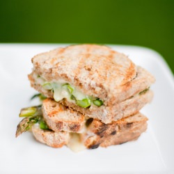 Grilled Cheese with Asparagus