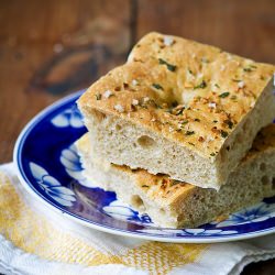 Garlic Herb Focaccia Bread