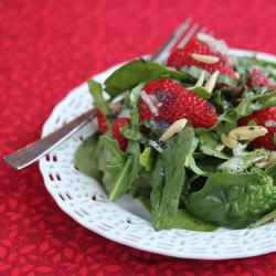 Strawberry Spinach Salad