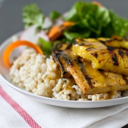 teriyaki grilled tofu