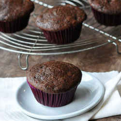 Chocolate Cranberry Muffins