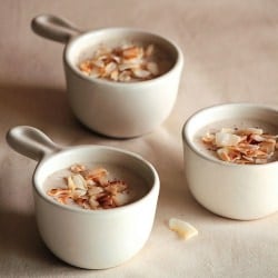 Coconut Nutmeg Pudding