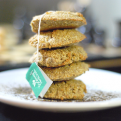 Green Tea and Ginger Latte Cookies