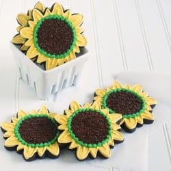 Sunflower Cookies