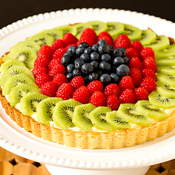 Fresh Fruit Tart with Pastry Cream