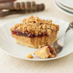 Peanut Butter Jelly Bars