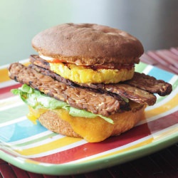 Grilled Pineapple Bacon Sandwich