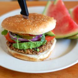 My favorite veggie burger