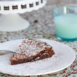 4 Minute Brownie Pie