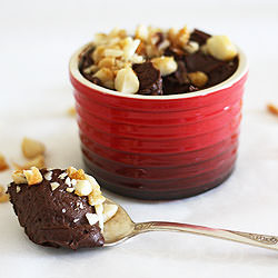 Vegan chocolate mousse