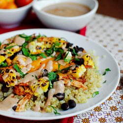 BBQ Chicken Quinoa Salad