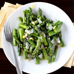 Asparagus with Lemon and Parmesan