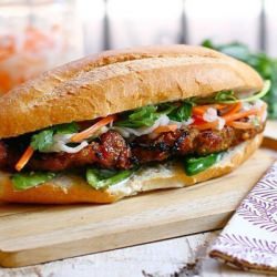 Banh Mi w/ Lemongrass pork