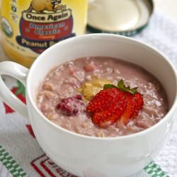 Pb and Jelly Oatmeal
