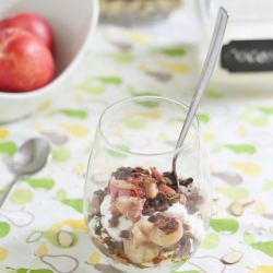 Roasted Nectarine Parfait
