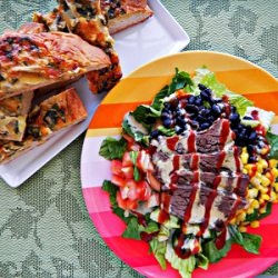 BBQ Steak Salad
