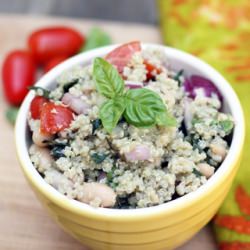 White Bean Quinoa Salad