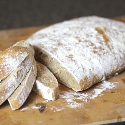 Whole-Wheat Sourdough Ciabatta