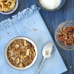 Maple Apple Quinoa Granola