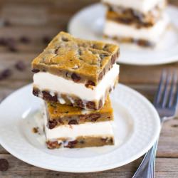 Cookie Ice Cream Bars