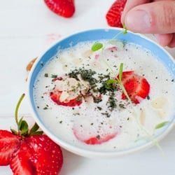 Almond soup