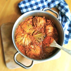 Stuffed White Cabbage :eaves