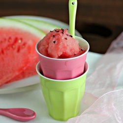 Watermelon Lemonade Sorbet