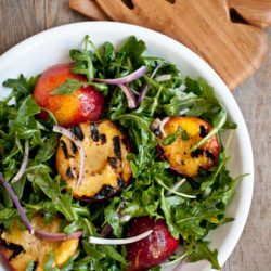 Grilled Nectarine Salad