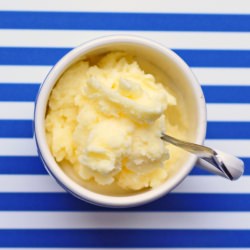 Olive oil ice cream