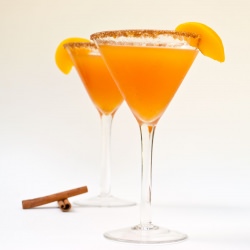 Peach Cobbler Martini