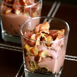 Pistachio Waffle Parfait