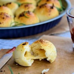 Mini Bagels with Cheese
