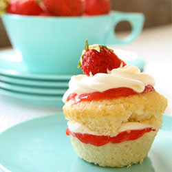 Strawberry Shortcake Cupcakes