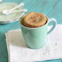 Cake Batter Mug Cake