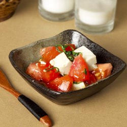 Tofu Tomato Salad