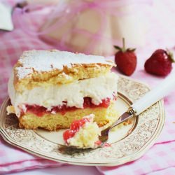 Strawberry Cream Cheese Layer Cake