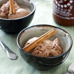 Chocolate Sriracha Ice Cream