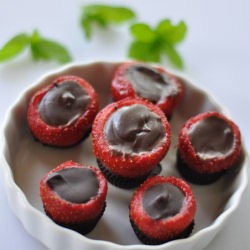 Ganache Strawberries