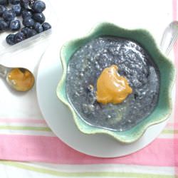 Blueberry Low Carb Coconut “Oatmeal