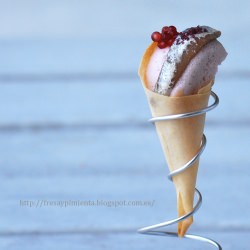 Crunchy Cone with Cabernet