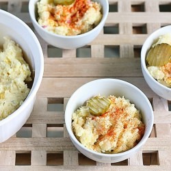 Eggy Potato Salad with Pickles