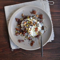 Yogurt with Toasted Quinoa