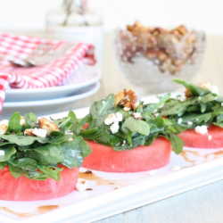 Watermelon and Arugula Salad