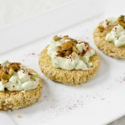 Mexican White Bean Cakes