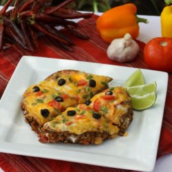 Skinny Mexican Pizza