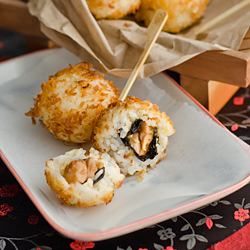 Chicken Teriyaki Sushi Balls