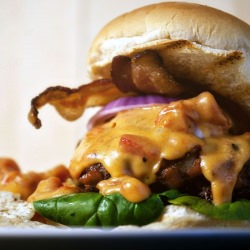 Tex-Mex Bacon Cheeseburgers
