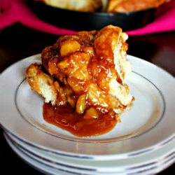 Peachy Sticky Buns