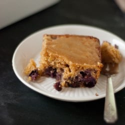 Blueberry Maple Tea Cake